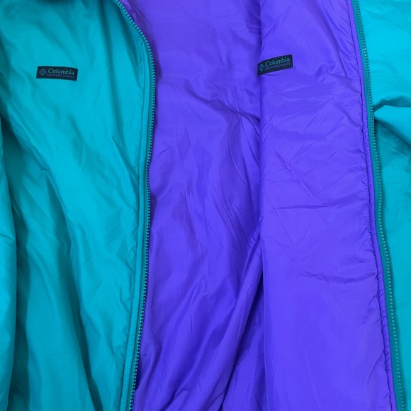 Mens Vintage Columbia Reversible Jacket Size XL - Picture 6 of 8